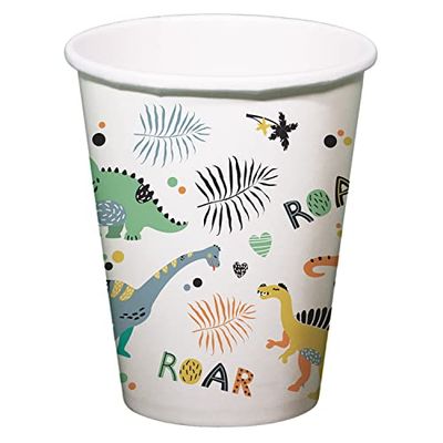 Folat 68344 Bekers Dino Roars 250ml - 6 stuks