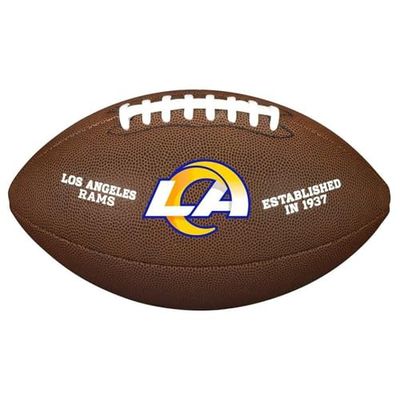 Wilson Palla da Football Americano NFL TEAM LOGO, Misura Ufficiale, Pelle Composita