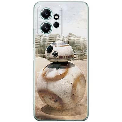 ERT GROUP mobiltelefonfodral för Xiaomi REDMI NOTE 12 4G originalt och officiellt licensierat Star Wars mönster BB 8 001 optimalt anpassad till formen på mobiltelefonen, fodral tillverkad av TPU-plast