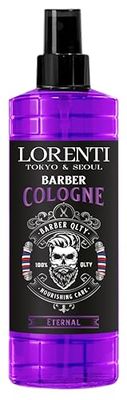 LORENTI TOKYO & SEOUL Barber Cologne 400 ml ETERNAL | After Shave Spray för män | Herrrakning doftvatten – Barber Eau de Cologne med praktisk pumpdispenser | Uppfriskande och närande – EDC