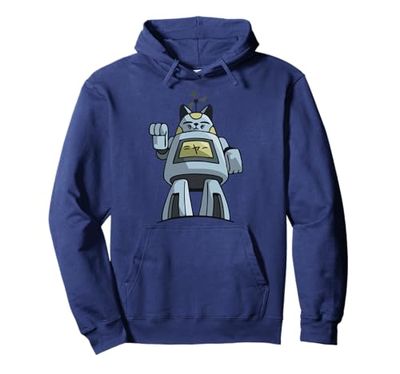 Vintage Retro Japanese Toy Robot - Robotics Gift Pullover Hoodie