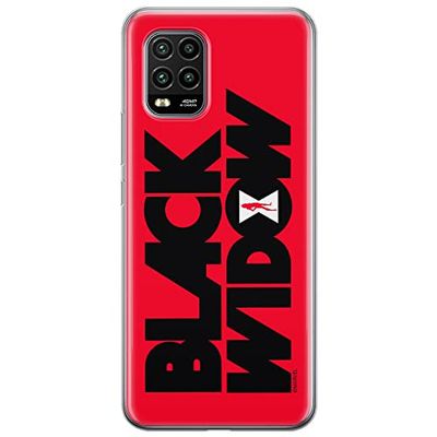 ERT GROUP Handyhülle für Xiaomi MI 10 LITE Original und offiziell Lizenziertes Marvel Muster Black Widow 011 optimal an die Form des Handy angepasst, hülle aus TPU