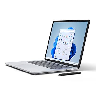 Microsoft Surface Laptop Studio, 14,4" Processore Intel Core H35 i7-11370H 32GB/1TB Wi-Fi Platino Grafica NVIDIA GeForce RTX3050 Surface Slim Pen 2