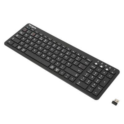 Targus Antimicrobial Universal Midsize Bluetooth Keyboard (UK) - Black (AKB863UK)