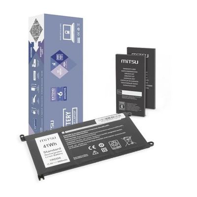 Mitsu Batterie pour Ordinateur Portable 5BM729 Noir 3600 mAh