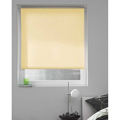 MADECOSTORE Estor Enrollable, Poliéster, Albaricoque, 60l x 190L cm