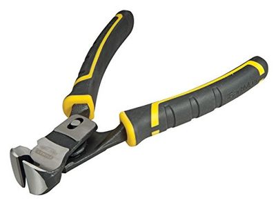 STANLEY FMHT0-71851 Pince Coupante Devant Gamme FATMAX- Mécanisme Pivot - Plus De Force De Coupe - Corps Forgé En Acier - Traitement Thermique - Mâchoire Effilée - Poignée Soft Grip