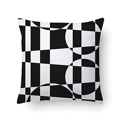Doge Milano Coussin avec impression numérique, 100% Made in Italy, Coussin de canapé décoratif, amovible et lavable, modèle Nydia, 40x40x5 cm