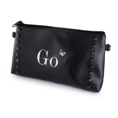 Go Girl Only – 690008 – schoudertas zwart, zwart, 23.19 x 15.39 x 2.59 cm; 100 grammois, Schouderriem