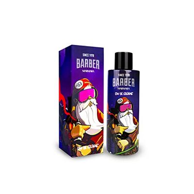 BARBER MARMARA X-MAS Limited Edition Eau de Cologne 500 ml | Bouteille d'eau parfumée pour homme | Emballage cadeau | Parfum homme | après-rasage pour homme | Cologne barber | 8% d'huile parfumée