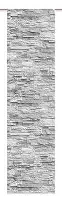 Home Fashion 084/149-8007 Walli, Samt, Antracite, 0.2x60x245 cm