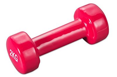 Trendig sport vinyl hantel – trendig sport vikt – 1 styck – 2,0 kg