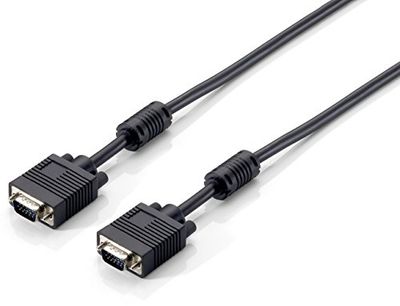 Cabo SVGA EQUIP 3COAX MACHO - MACHO 1,8 m com FERRITA 118817