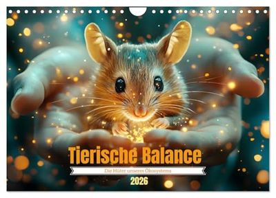 Tierische Balance (Wandkalender 2026 DIN A4 quer), CALVENDO Monatskalender: Die Hüter unseres Ökosystems