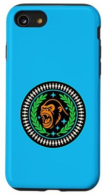 Could 100 unarmed men take on a single gorilla? Case for iPhone SE (2020) / 7 / 8