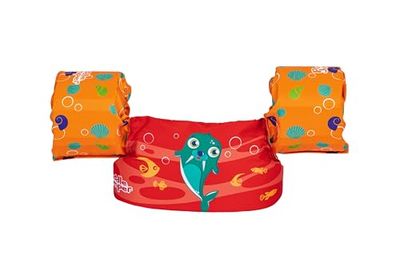 Gilet de natation Deluxe pour enfants en tissu avec brassards Puddle Jumper®