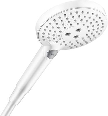 hansgrohe 26515700 Doccetta, Bianco Opaco, 3 wassersparende Strahlarten 8 l/min