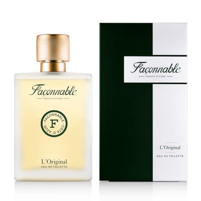 Façonnable - L'Original 90ml (3 Fl Oz) - Eau de Toilette para hombre - Aroma aromático y helecho