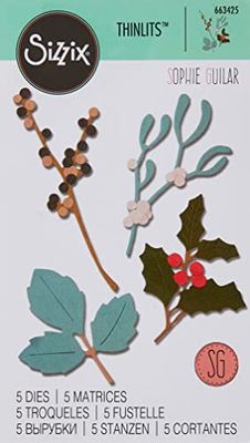 Sizzix Troquel Sizzix Thinlits Die Set 5 piezas - Hojas de Invierno