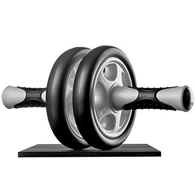 Ultrasport AB Trainer, Allenatore per Addominali Unisex-Adult, Nero/Grigio, Taglia Unica