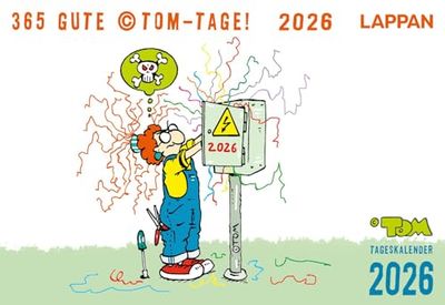 365 GUTE (c)TOM-TAGE! 2026: Tageskalender: Tischkalender zum Aufstellen | Ideales Geschenk für Comic-Fans