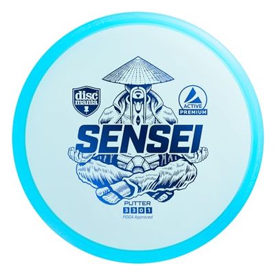 Discgolf Putter Premium Sensei 3/3/0/1 Blue