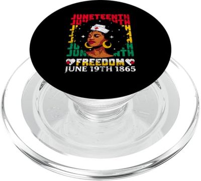Juneteenth Libertad 19 de junio de 1865 PopSockets PopGrip para MagSafe