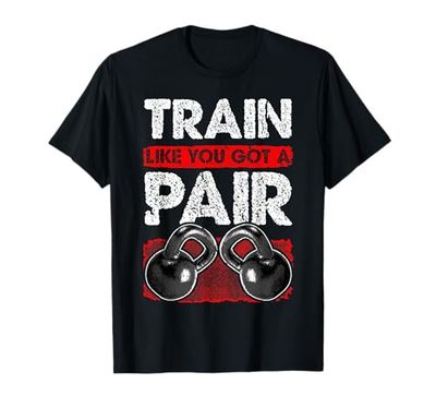 Kettlebell Allenamento Palestra Motivazionale Fitness Loves Weights Maglietta