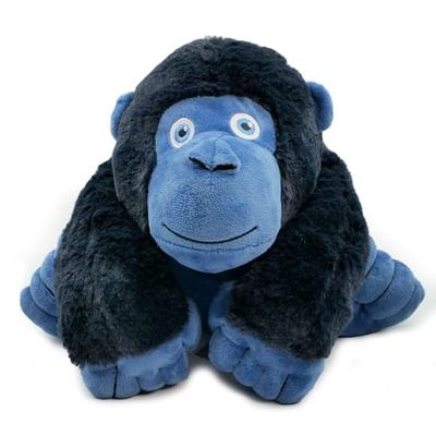 Pelucho - Miguel The Ace of The Jungle Hot Water Bottle - Made in France - Lavender and Wheat - Warmth - Well-Being - Softness - Dry Hot Water Bottle - Baby Hot Water Bottle - Microwave Hot Water