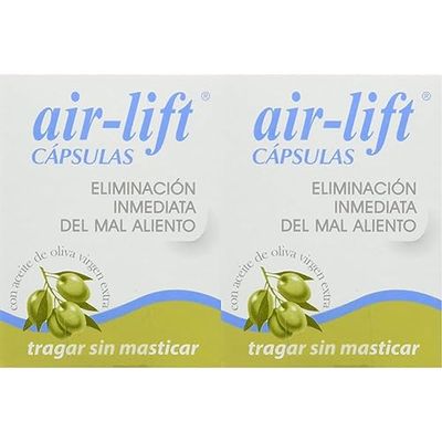 air-lift Cápsulas, para eliminación mal aliento 40 uds (Paquete de 2)