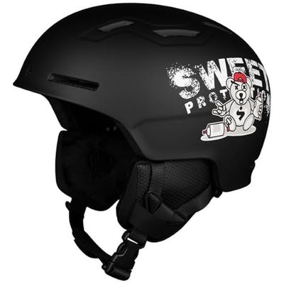 Sweet Protection Winder Helmet Jr Casque Jeune Unisexe, Noir, s