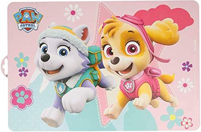 2017 Patrol Girl Placemat; Skye, Patrol; Plastic Product; BPA Free; Dimensions 43 x 29 cm
