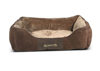 Scruffs Chester Box Bed (L) Chocolade