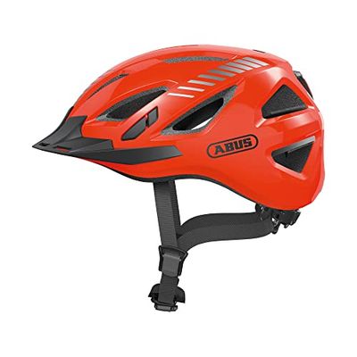 Abus unisex – vuxna URBAN-I 3.0 cykelhjälm, signal orange, S