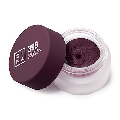 3INA Makeup - Vegano - Cruelty Free - The Cream Eyeshadow 399 - Bordeaux - Lunga Durata & Waterproof Formula ad Asciugatura Rapida - Ombretto Crema - Finitura Opaca e Brillante