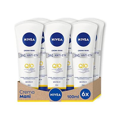 Nivea Cream Mani, 6 förpackningar à 100 ml anti-ålder