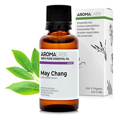 Aroma Labs - Verbena Esotica BIO - Olio Essenziale Chemiotipizato e Certificato AB/Cosmos - 30 mL