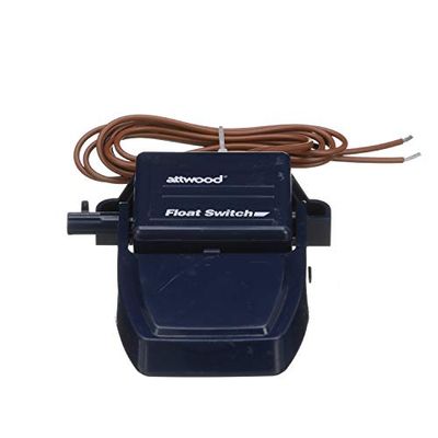 Attwood 4202-7 Interrupteur à flotteur pour pompe de cale 12V et 24V, longueur de câble 91cm