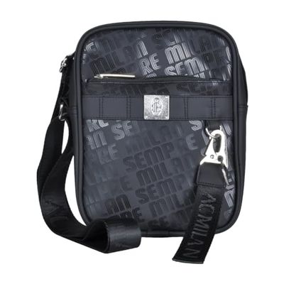 Ac Milan 143424 Milan, torba unisex dla dorosłych, czarny i pomarańczowy