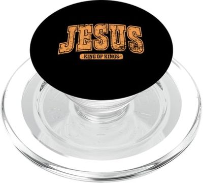 Jesucristo - Rey de los reyes | Diseño cristiano PopSockets PopGrip para MagSafe