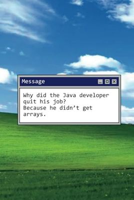 Dad-a-base Why Did The Java Developer Quit His Job?: Lined Notebook From Our Dad-a-base Collection.
