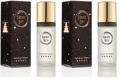 UTC Night Sky - Fragrance for Women - 55ml Parfum de Toilette, made by Milton-Lloyd (Confezione da 2)