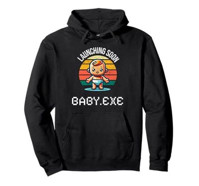 Programador de anuncios para bebés de codificación Sudadera con Capucha