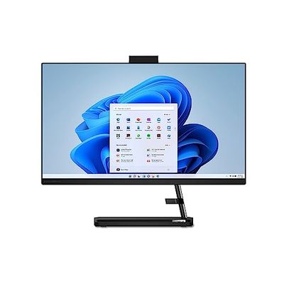 Lenovo IdeaCentre AIO 3 All-in-One PC | 24 Inch Full HD | Intel Core i7-13620H | 16GB RAM | 512GB SSD | Windows 11 Home | Black | USB Calliope Keyboard and Mouse