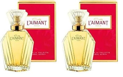 L'Aimant by Coty Parfum de Toilette - 50 ml (Pack of 2)