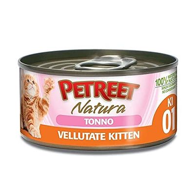 Petreet Natura Le Vellutate Kitten con atún 60 g
