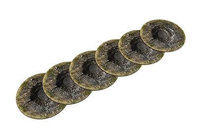 Neopreen zones voor Warhammer 40k - Krater - 6 eenheden