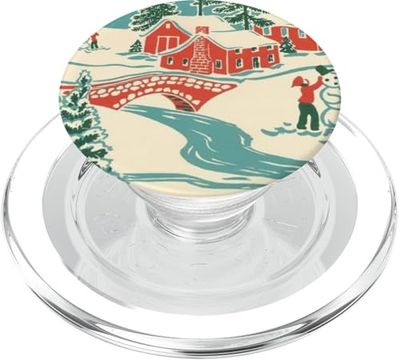 Christmas Season Greetings PopSockets PopGrip para MagSafe