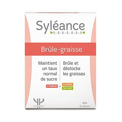 Brûle-graisse ingredients d’origine naturelle - Complément alimentaire minceur - Gymnéma - Guarana - Thé Vert - Aide à réduire les envies sucrées - 40 gélules - Yves Ponroy