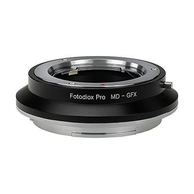 Fotodiox Pro Adaptador de lentes compatível com lentes de Minolta MD para câmaras com armação de Fujifilm GFX G